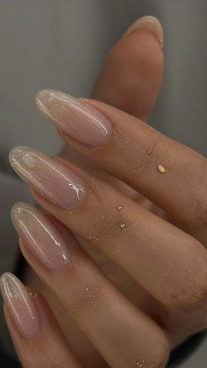 Glazed French Tips for a Subtle September Glow