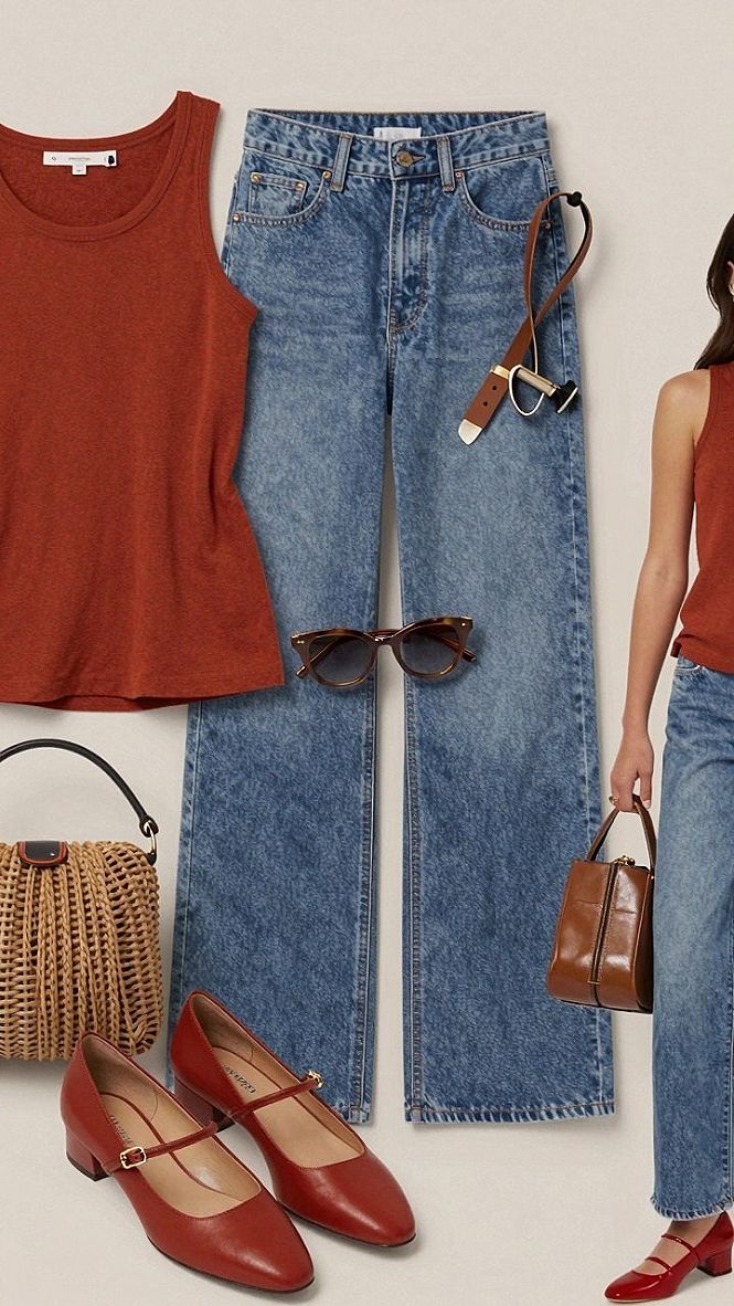 Selecting the Right Tank Top and Denim Wash for Spring