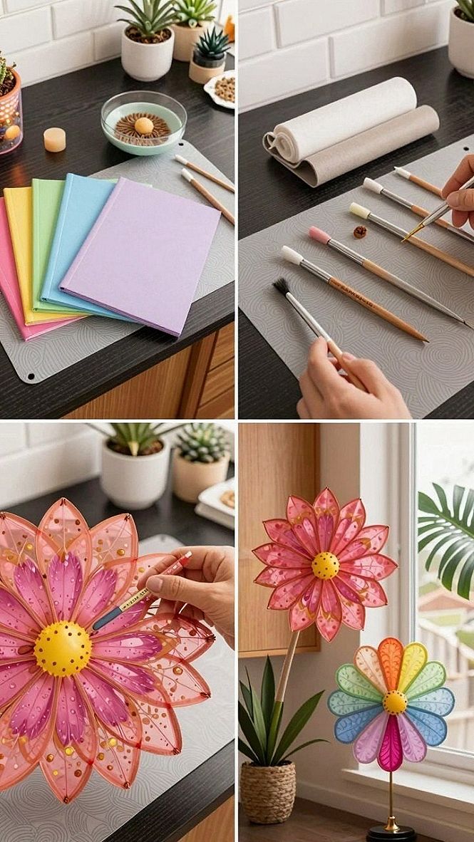 Choosing the Best Paint and Brushes for Paper Flowers