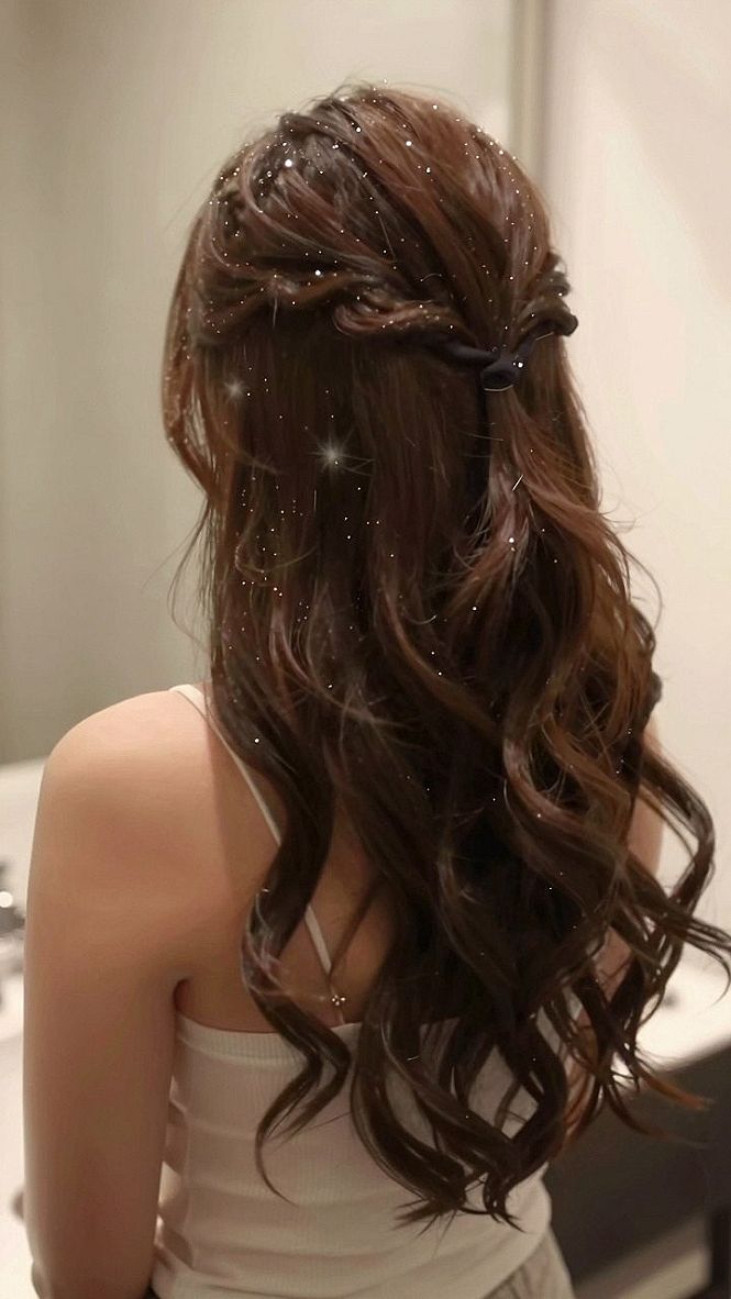 Choosing Between Loose Waves and Tight Curls for Long Hair Twists