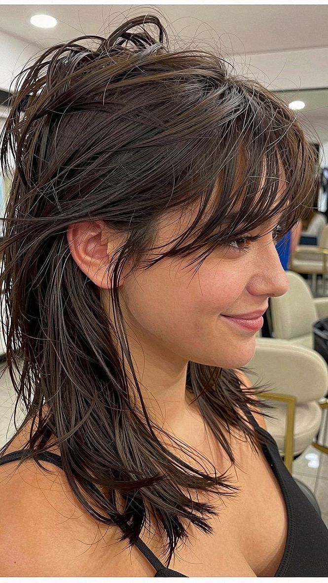 Choosing the Right Long Layered Bob with Choppy Ends