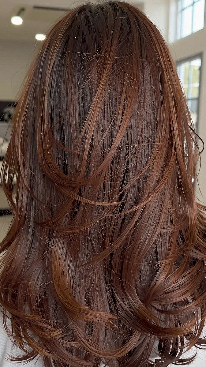 Choosing the Right Layered Cut for Chocolate Burgundy Hair
