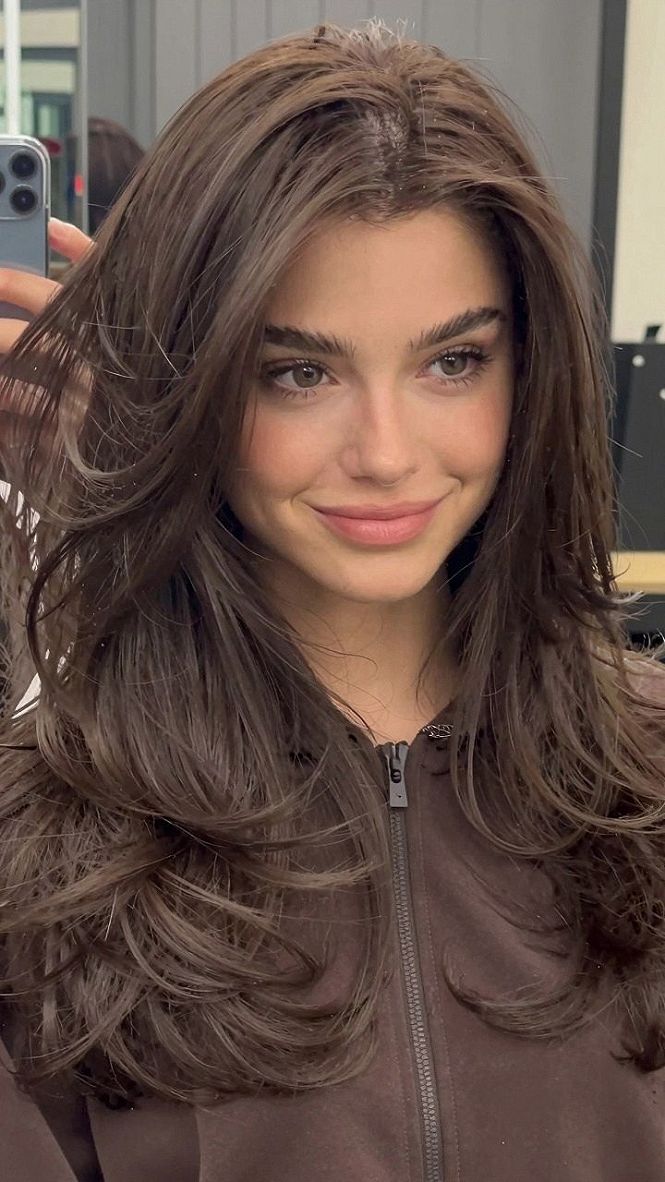 Choosing Soft Mocha Brown Tones for Dark Hair