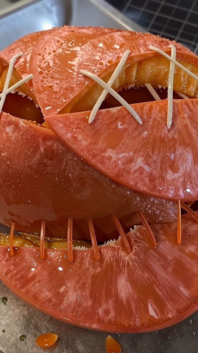 Adding Carved Melon and Fruit Sculptures to Your Coffee Table