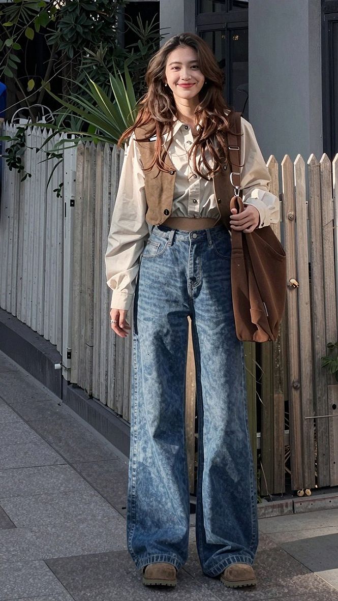 Choosing the Right Brown Vest to Wear With Bell Bottoms