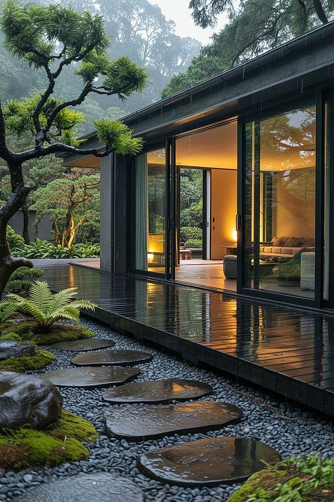 Modern Japandi Garden: Creating a Tranquil Outdoor Space