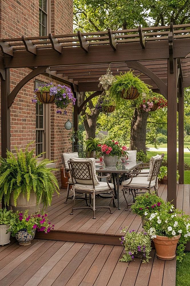 Stunning Backyard Deck Pergola: Elevate Outdoor Living