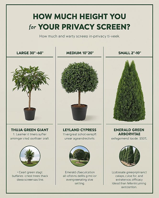 Choosing the Best Evergreen Privacy Trees for Your Landscape