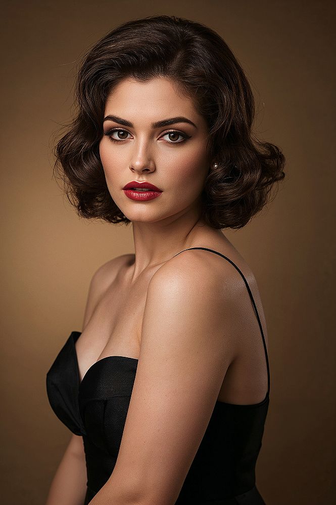 1950s Pin Up Hair Styles: Retro Glam for the Modern Bride