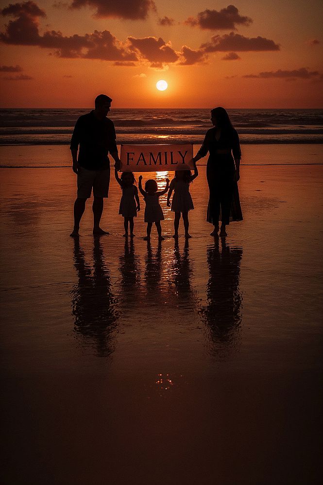 Sunset Family Memories: Top Places to Travel for Happy Family Vision Board Moments