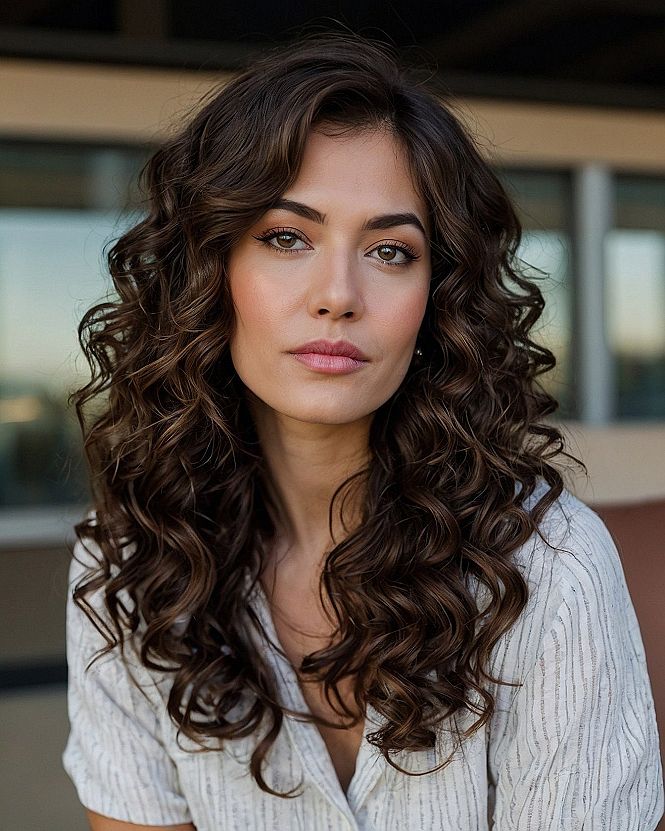 A Warm Taupe and Cobblestone Grey Hairstyle