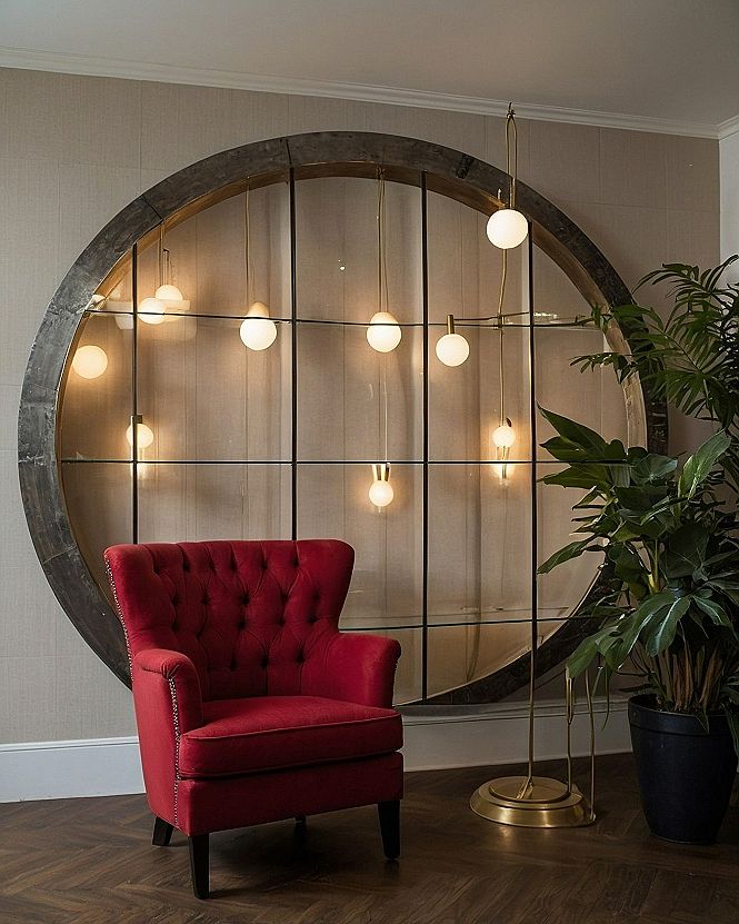 Hanging Floating Globe Lights for Indoor Halloween Decor