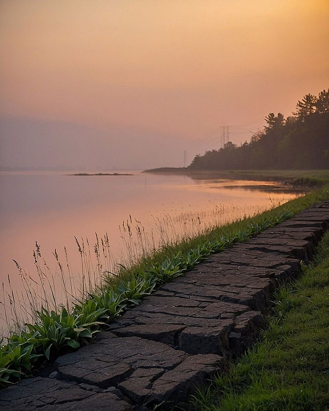 Maintaining Stone Pathways Near Water Edges