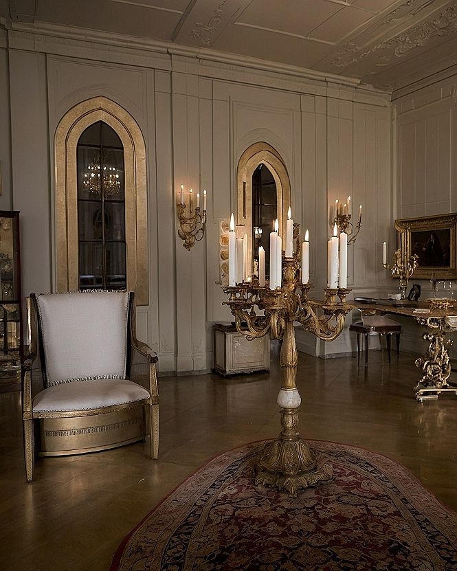 Adding Floor Candelabras and Accent Lighting
