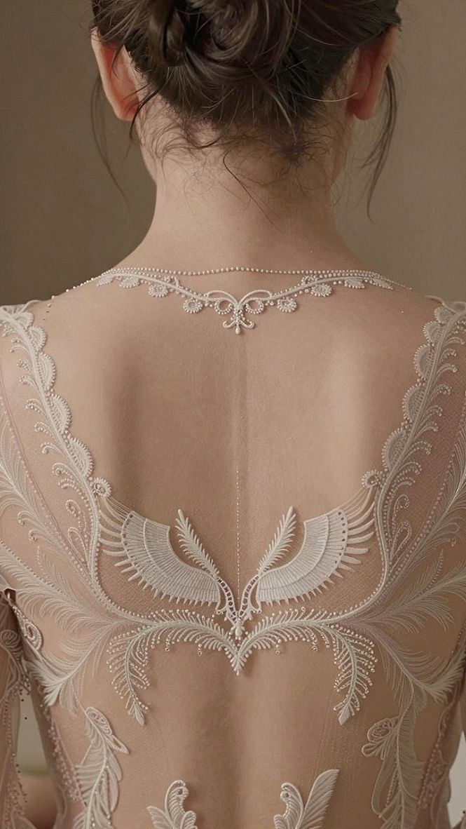 Maintaining Intricate Back Details on Wedding Gowns