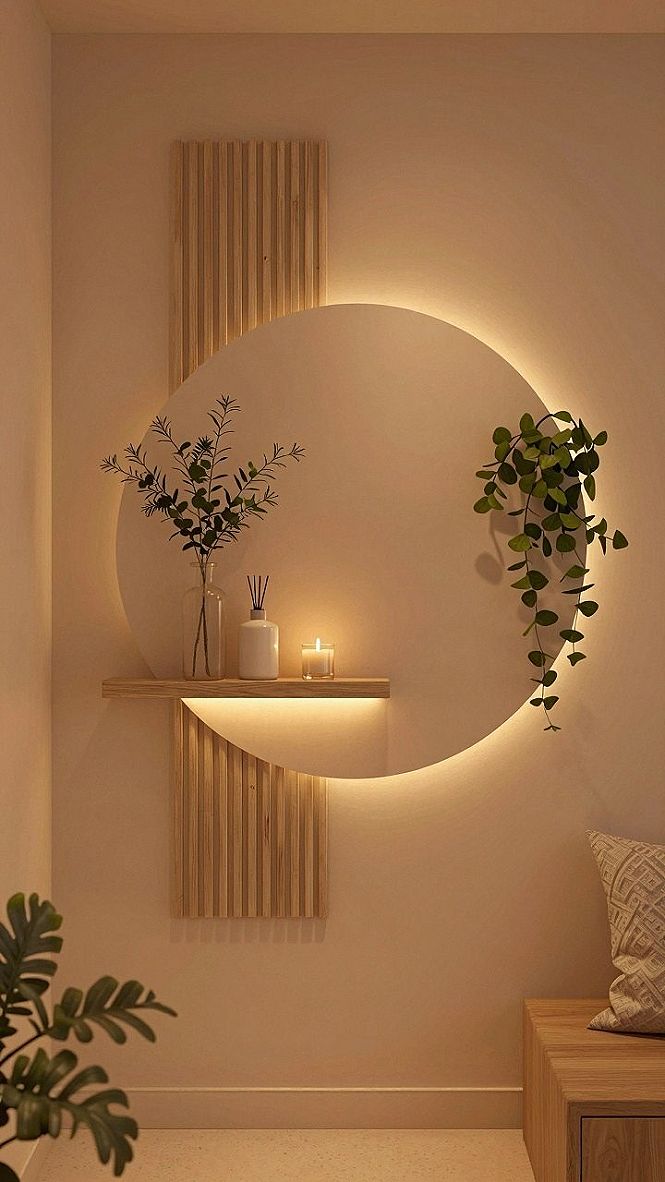 Integrating LED Backlighting Into Wood Partition Walls