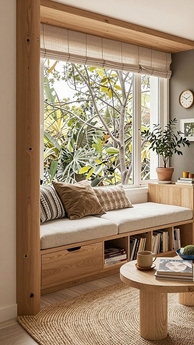Building a Custom Built In Window Seat with Storage