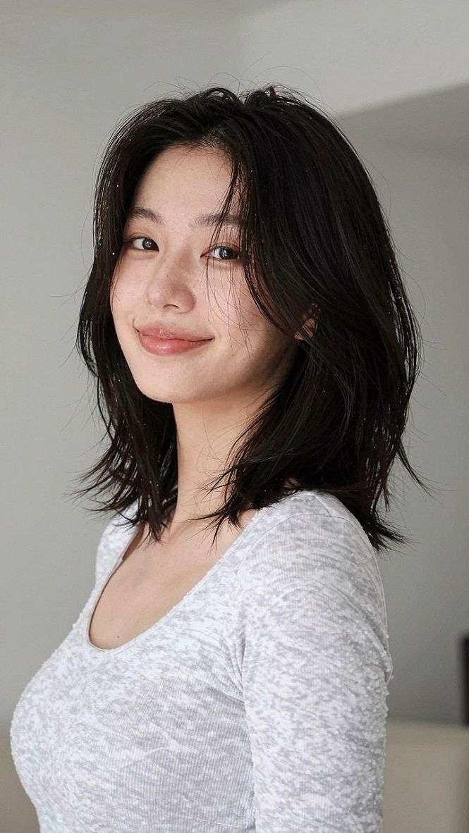 Maintaining Volume and Shape in Medium Length Layered Bobs