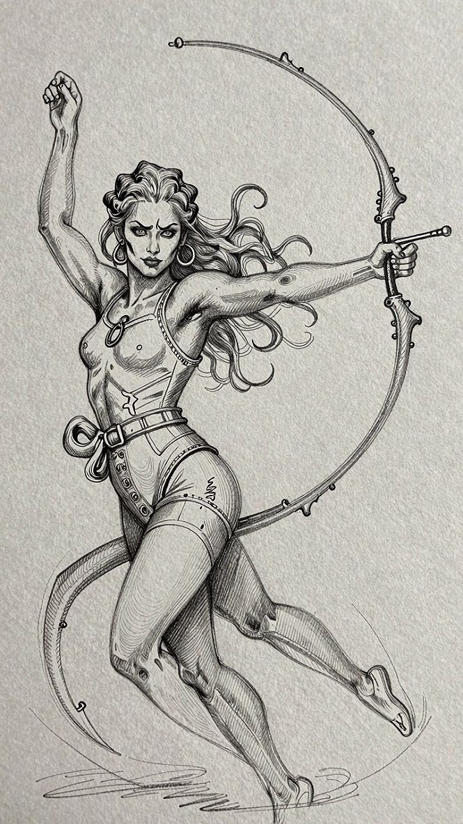 Preserving Ink And Graphite In Action Archer Sketches