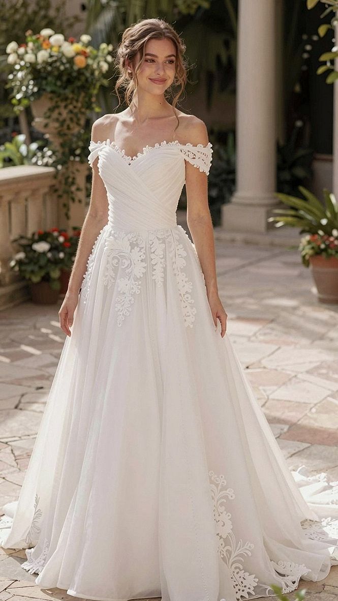 Caring for Off-the-Shoulder Tea Length Wedding Dresses