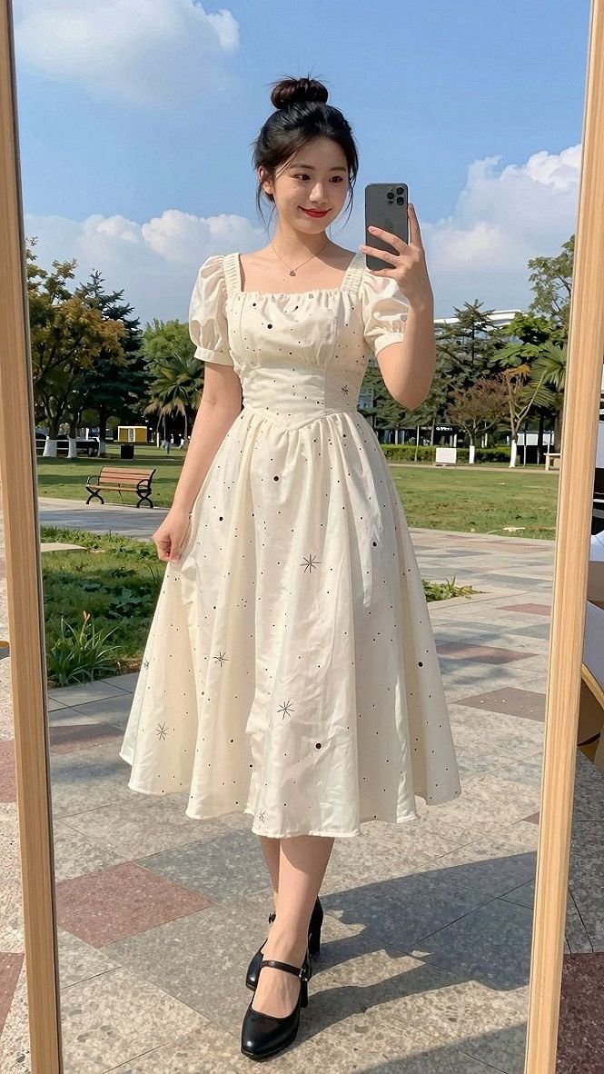 Caring for Embroidered Square Neck Long Dresses