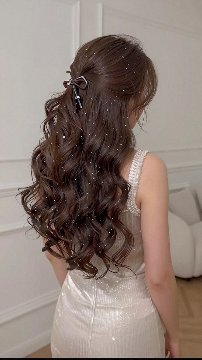 Securing Hair Claws for Long Formal Styles