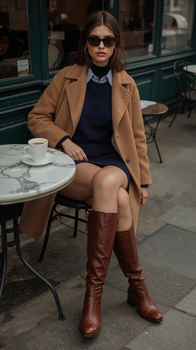 Effortless Parisian Chic: Casual Winter Fashion Outfits