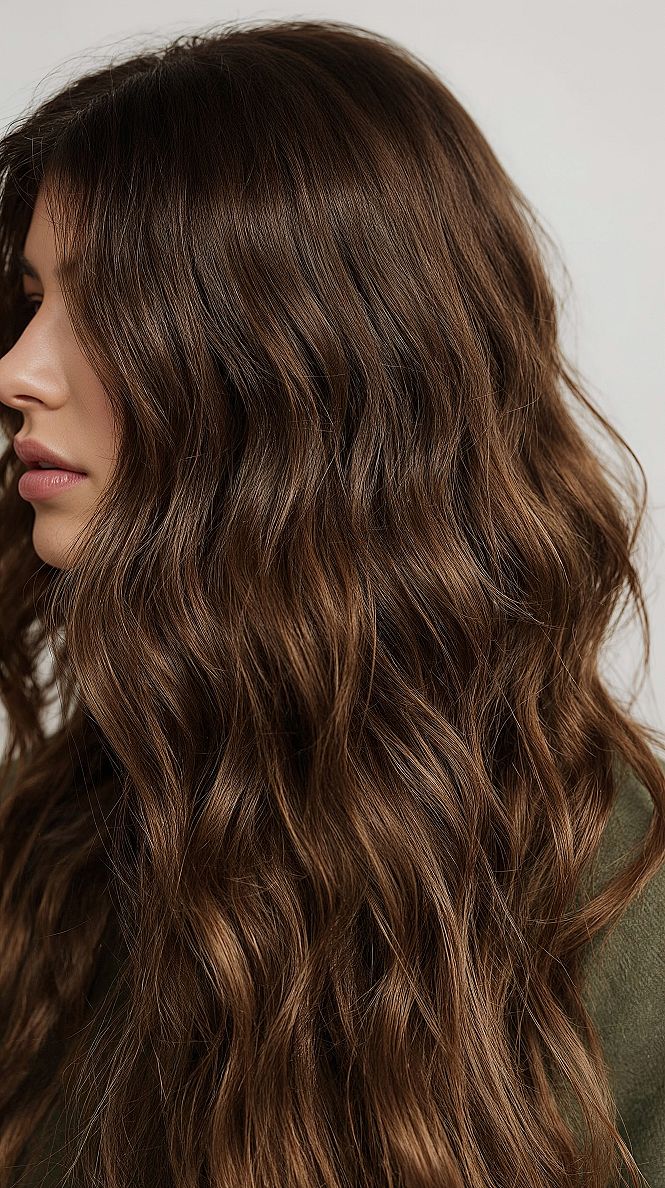 Stunning Dark Brown Balayage: Rich Tones and Subtle Layers
