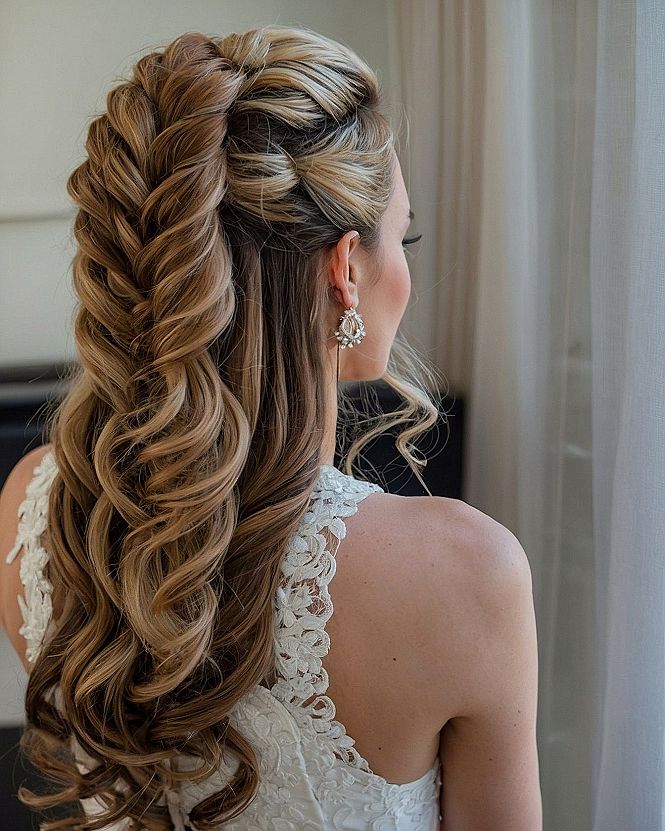 Structured Fishtail Braids Meet Soft Waves