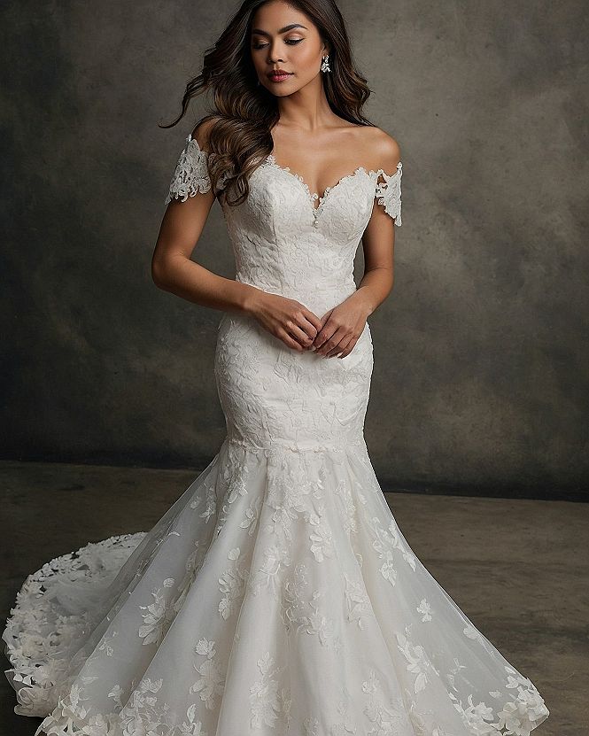 Embracing Sweetheart Necklines on Mermaid Silhouettes