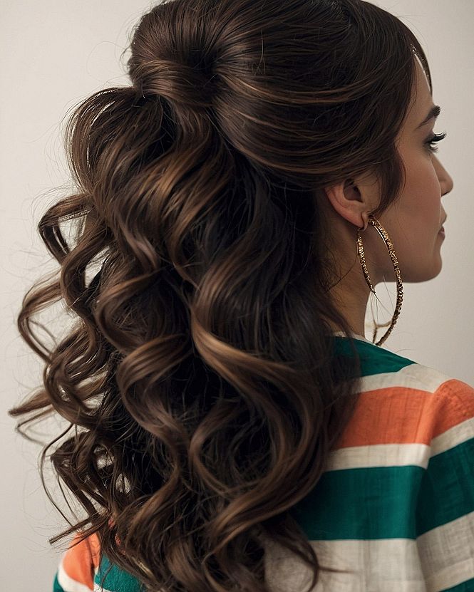 Relaxed Beach Waves with a Deep Side Part