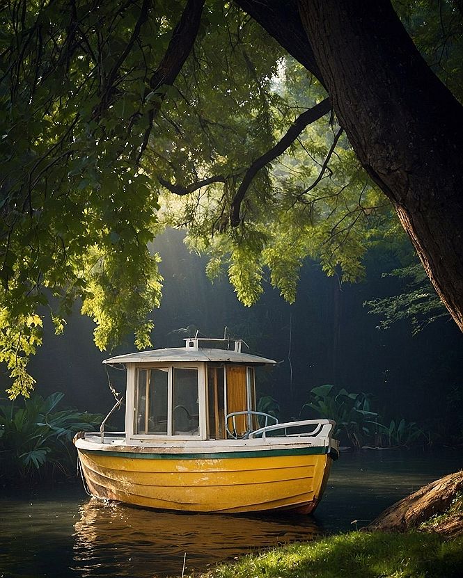Adding a Small Covered Boat for Lake House Exploration