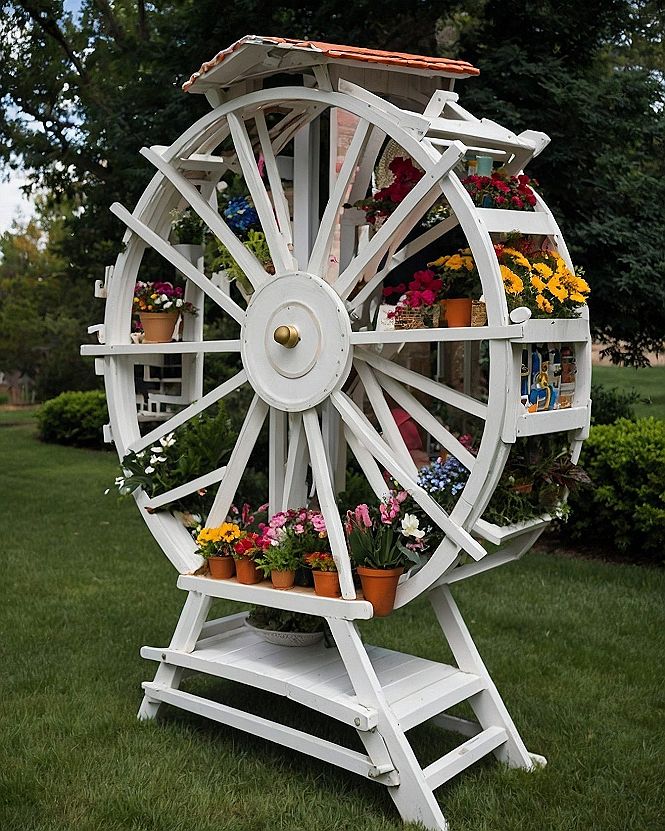 Adding Unique Garden Planters Near Your Outdoor Kitchen