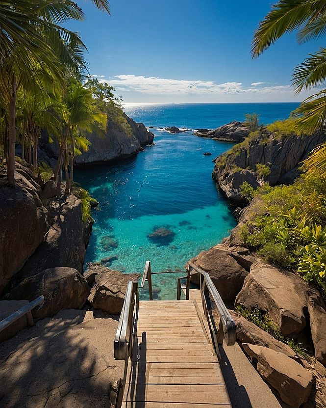 Adding Tropical Cove Wallpapers for Sunny Phone Displays