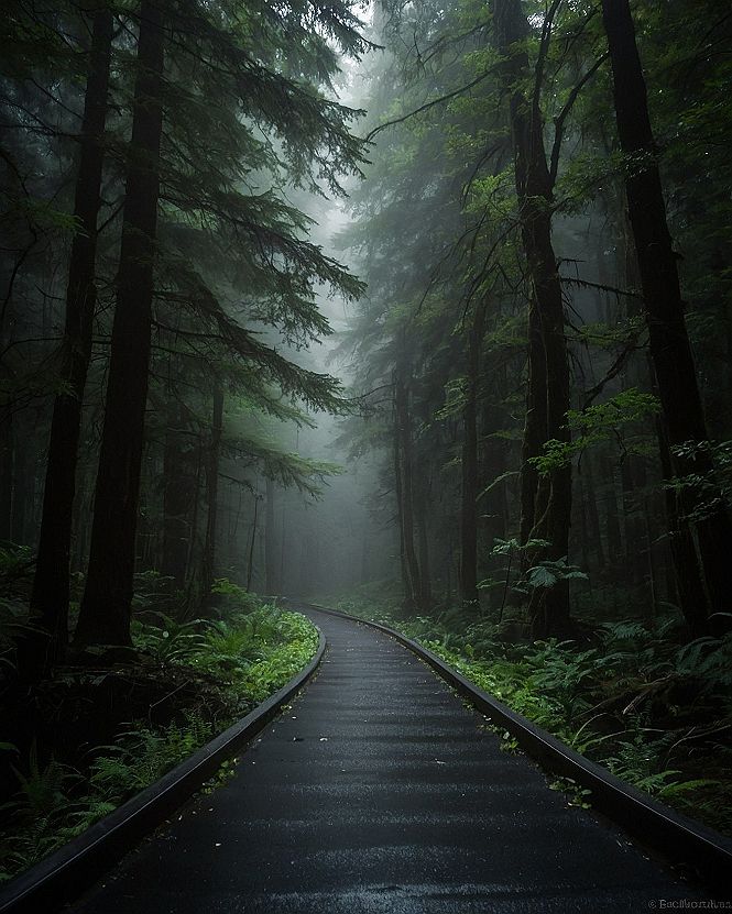 Bringing Misty Woodland Trails to Your Desktop