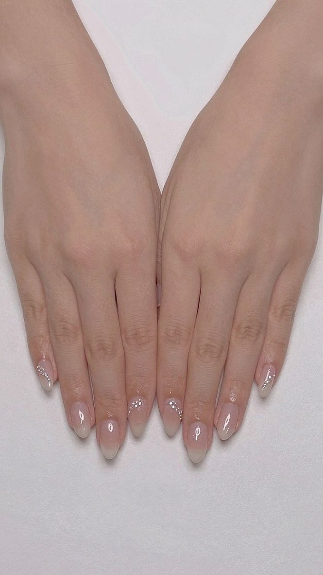 Adding Shimmering Accent Lines to Pink Pedicures
