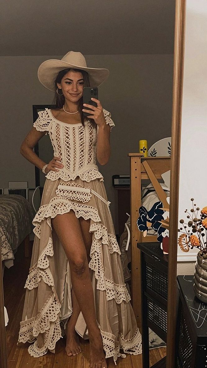 Embracing Western Boho Wedding Gown Styles