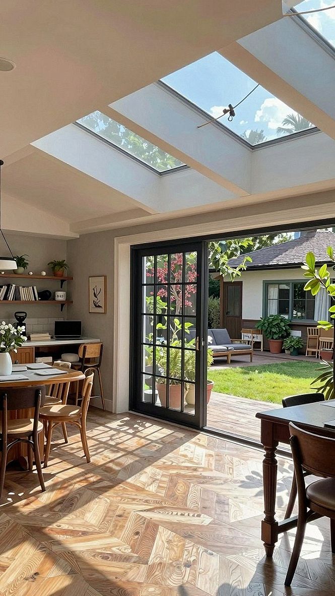 Adding Bright Skylights Above Your Living Space