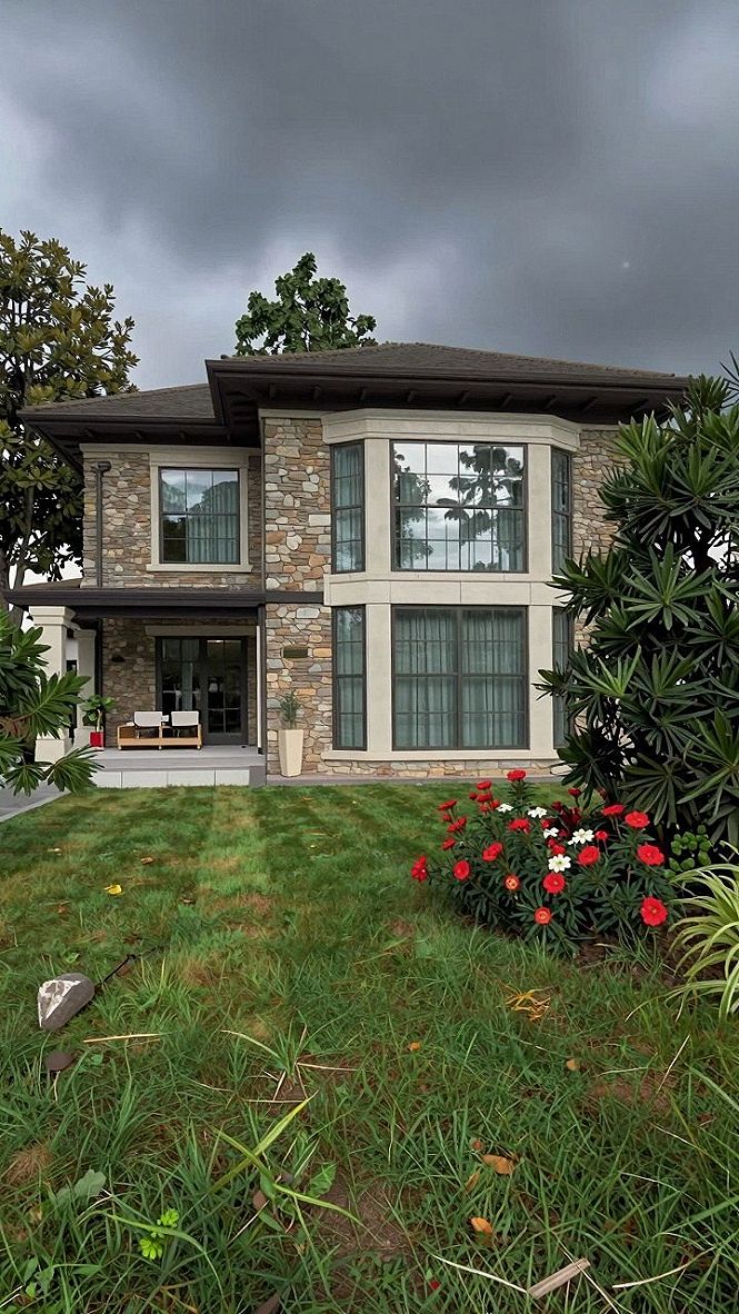 Adding Bay Windows to Contemporary Stone Homes