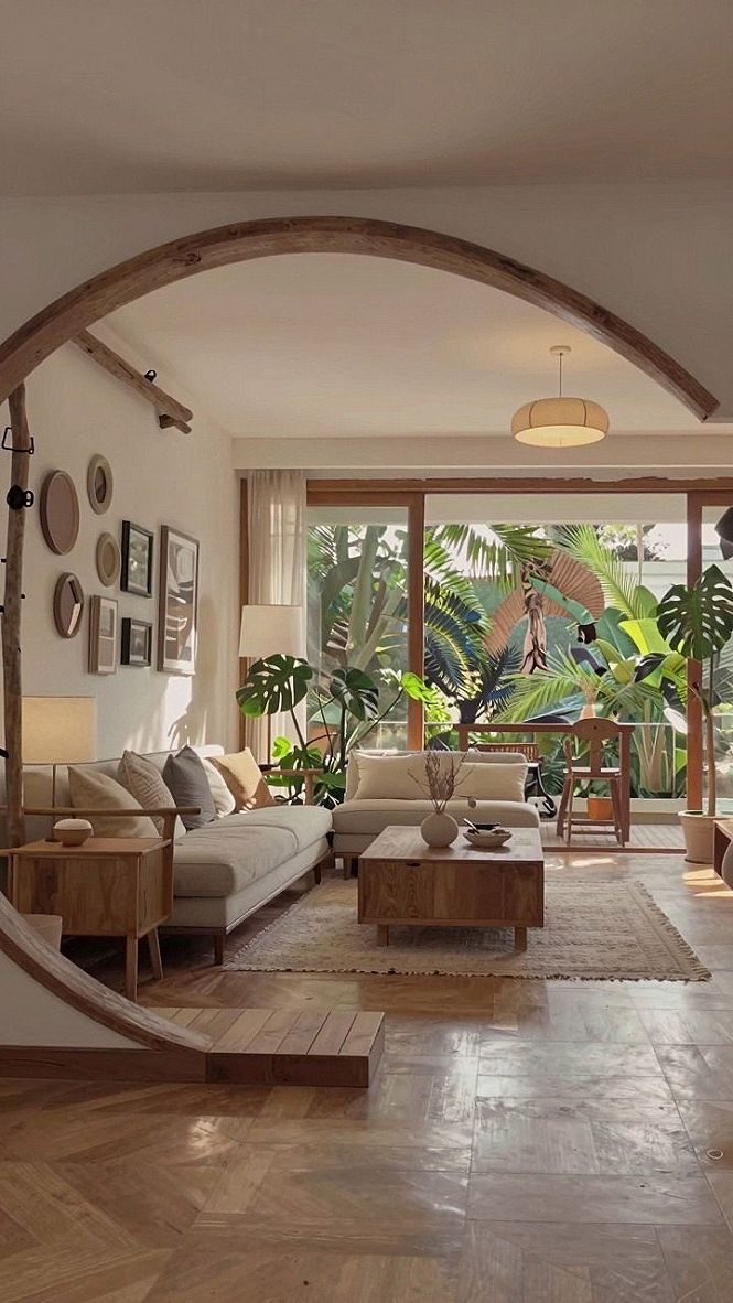 Styling Arched Openings and Green Views
