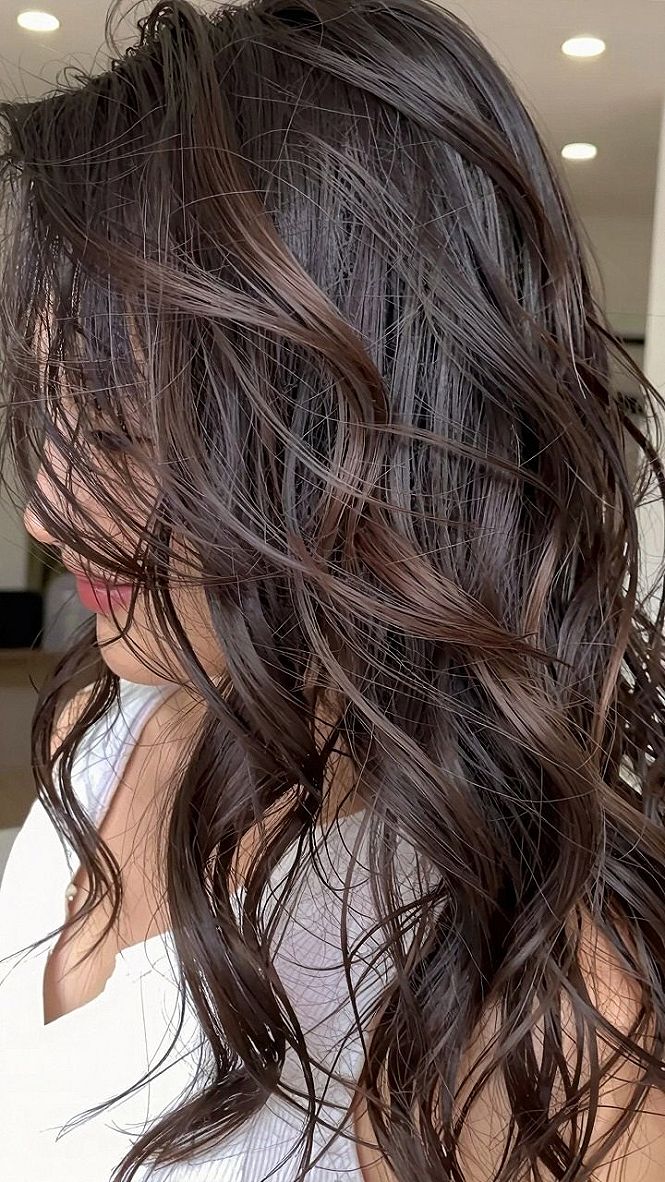 Rich Espresso Tones With Muted Bronze Highlights