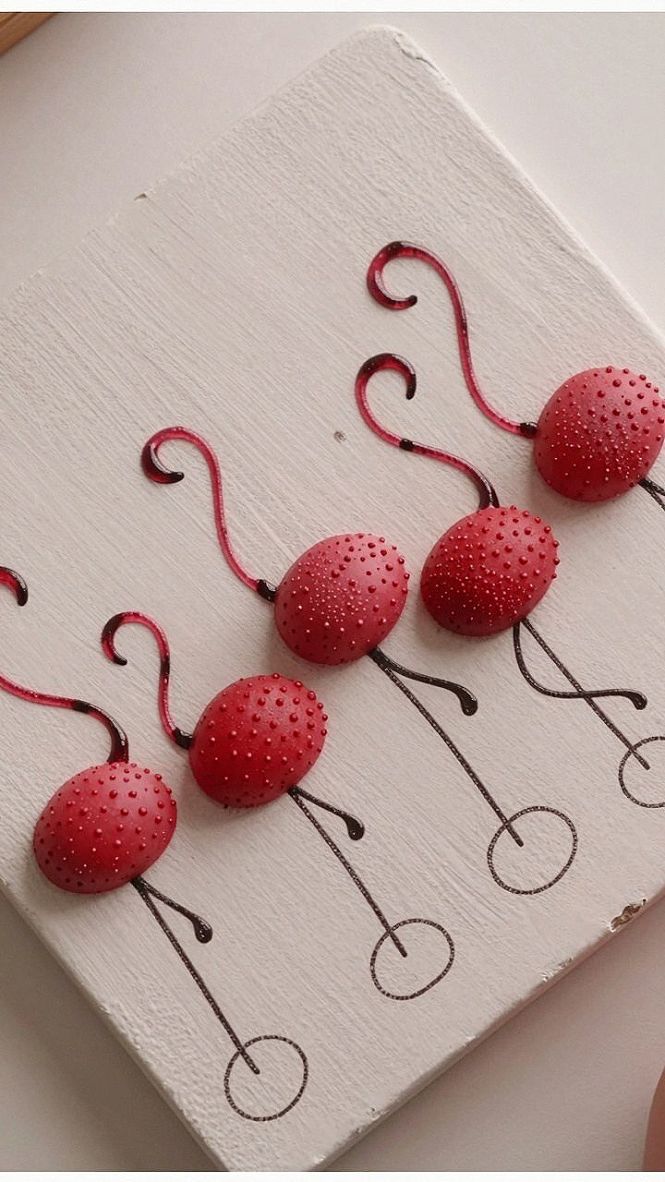 Stamping Handcrafted Cherry Motifs Onto Gift Paper