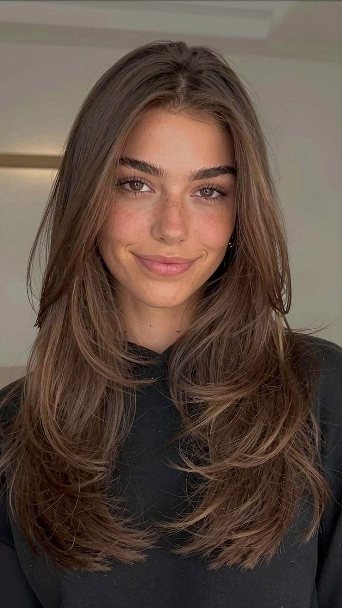 Adding Soft Golden Undertones to Medium Brown Hair