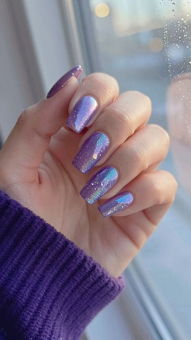 Cosmic Shimmer Cat Eye Nails for Cold Days
