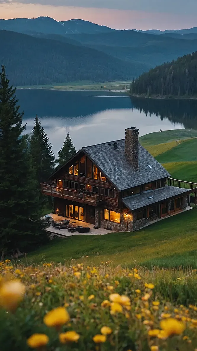 Serene Aesthetic Mountain Homes for Tranquil Living