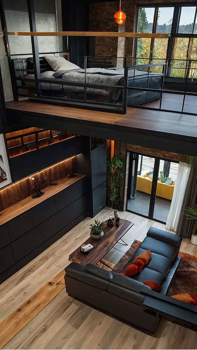 Modern Loft Living Space Ideas for Urban Dwellers