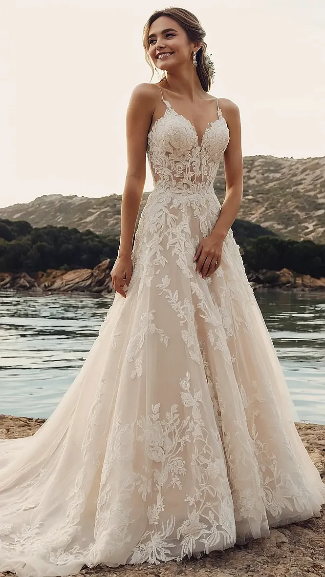 Celestial Beauty Dreamy Wedding Dresses for Every Bride