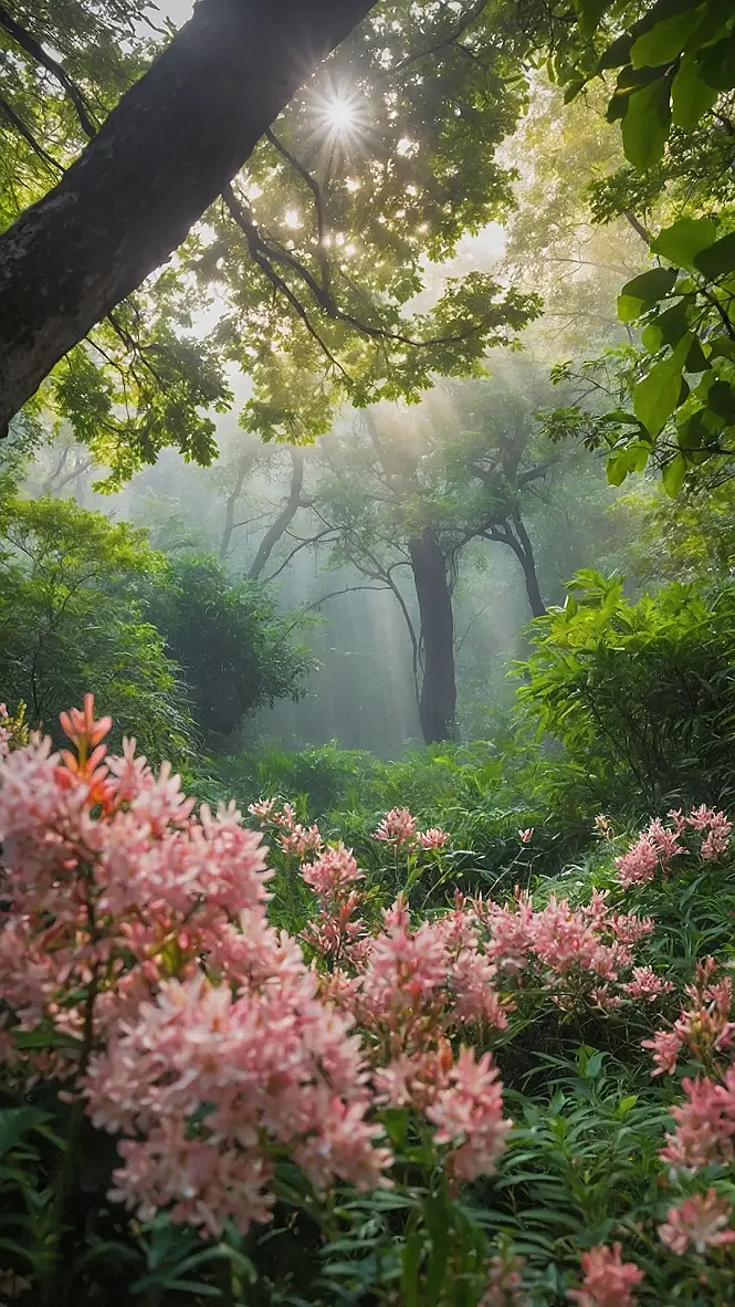 Golden Bloom Path
