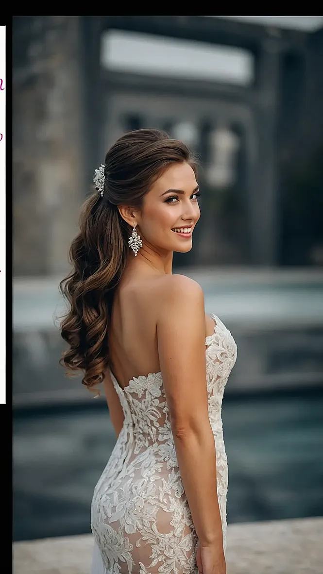 Half-Up Elegance