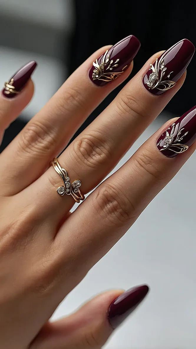 Regal Red Mani
